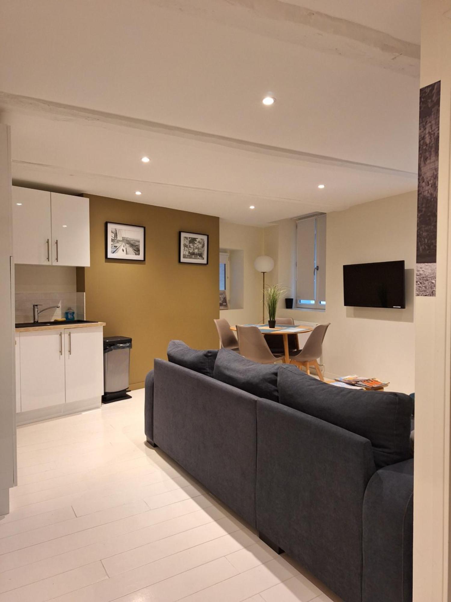 Appartement Le Phare Au Pied Du Port 索姆河畔圣瓦莱里 外观 照片